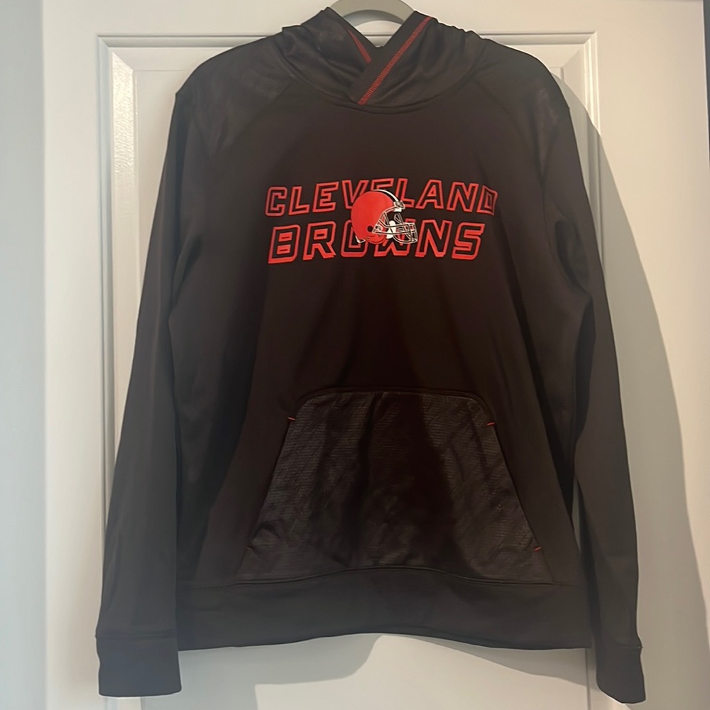 Cleveland Browns NFL hooded sweatshirt size medium